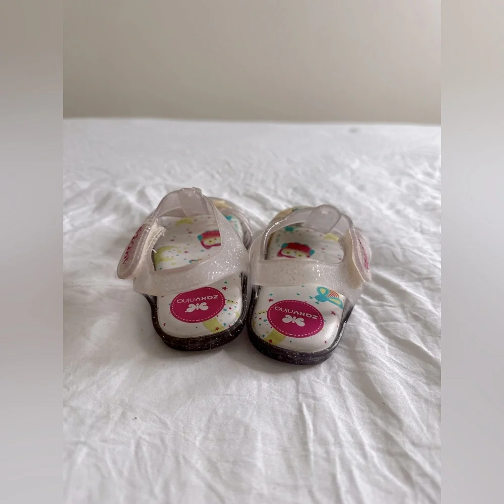 Zaxy Glow in the Dark Soft Jelly bumblebee & Star Sandal